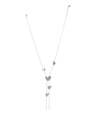 Heart Motif Lariat Style Necklace | Stylika