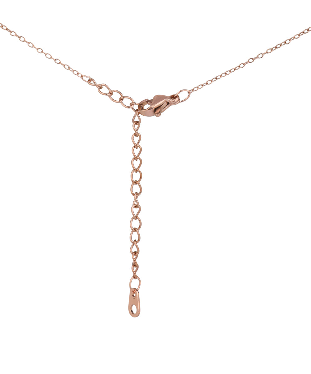 Snake Motif Minimalist Chain Necklace | Stylika