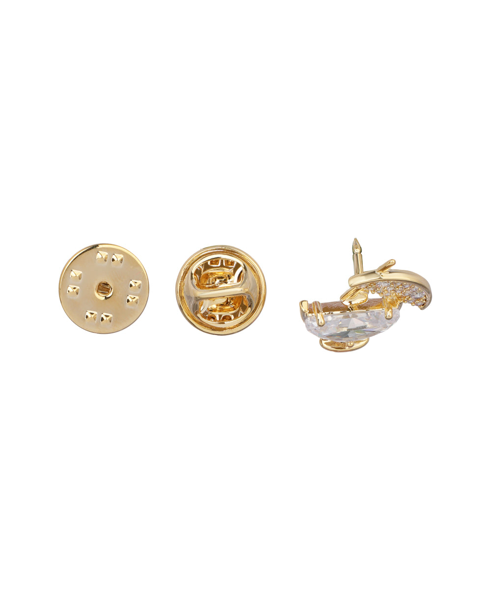 Cocktail Glass Motif Party Wear Brooch | Stylika