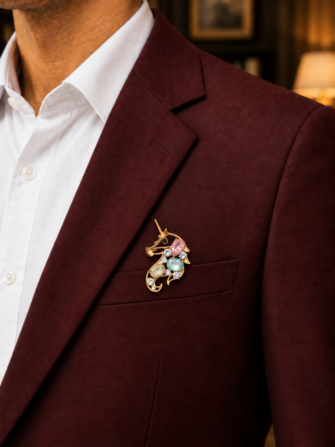 Unicorn Brooch | Stylika
