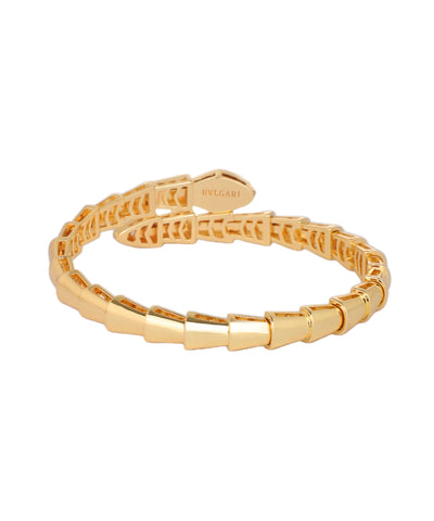 Snake Wrap Diamond Bangle Bracelet | Stylika
