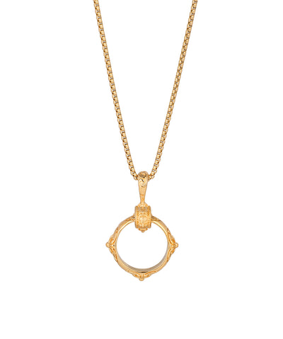 Forge Ring Pendant Necklace | Stylika 