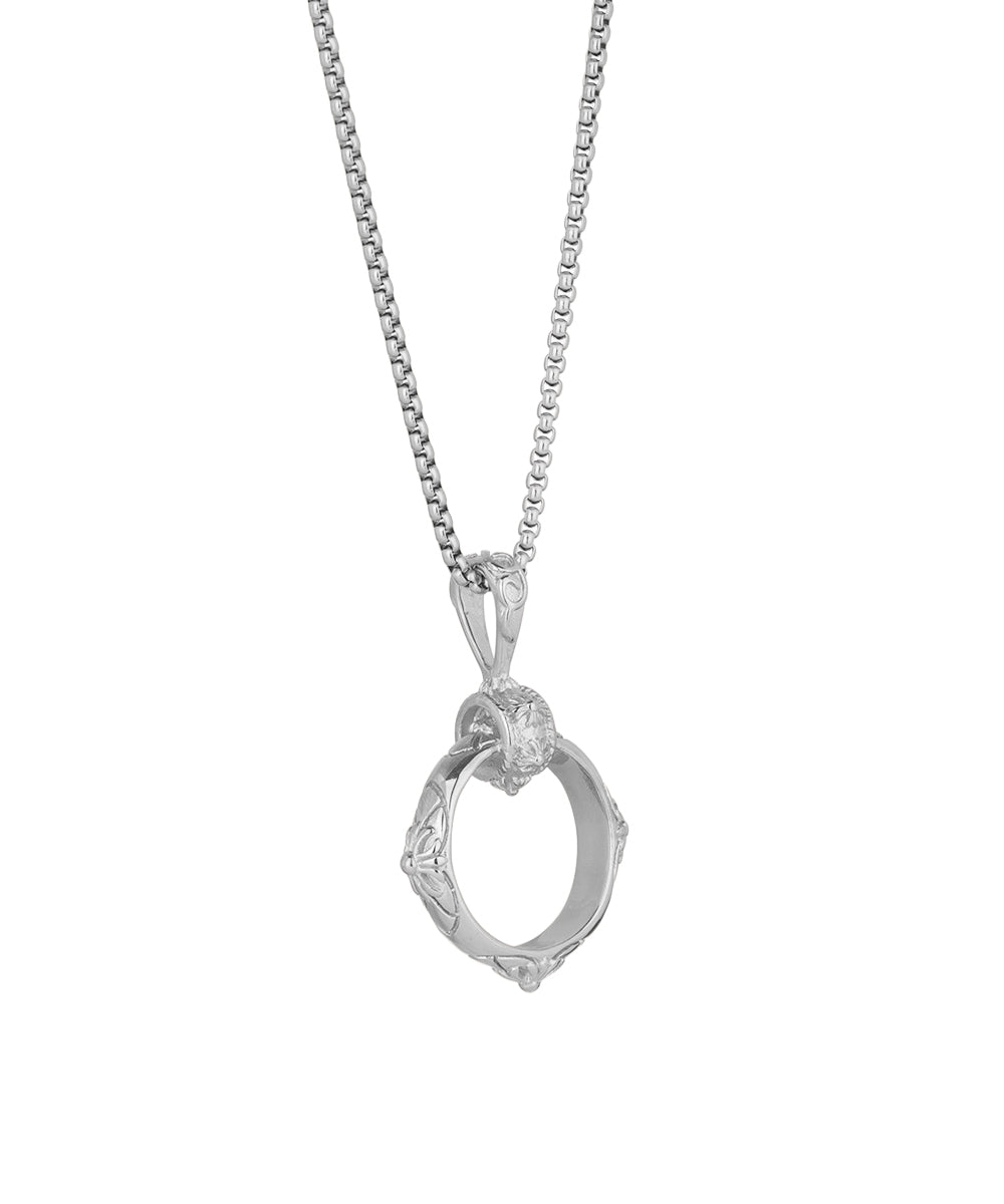 Forge Ring Pendant Necklace | Stylika 