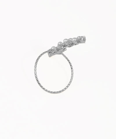 Sophisticated Wrap Ring with Flowing Embellishments | Stylika