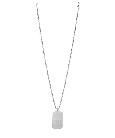 ID Tag Pendant Necklace | Stylika