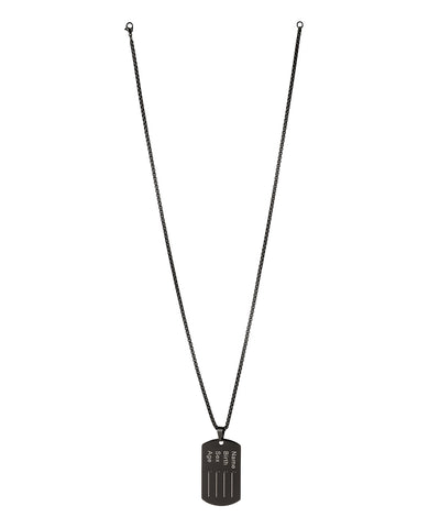 ID Tag Pendant Necklace | Stylika