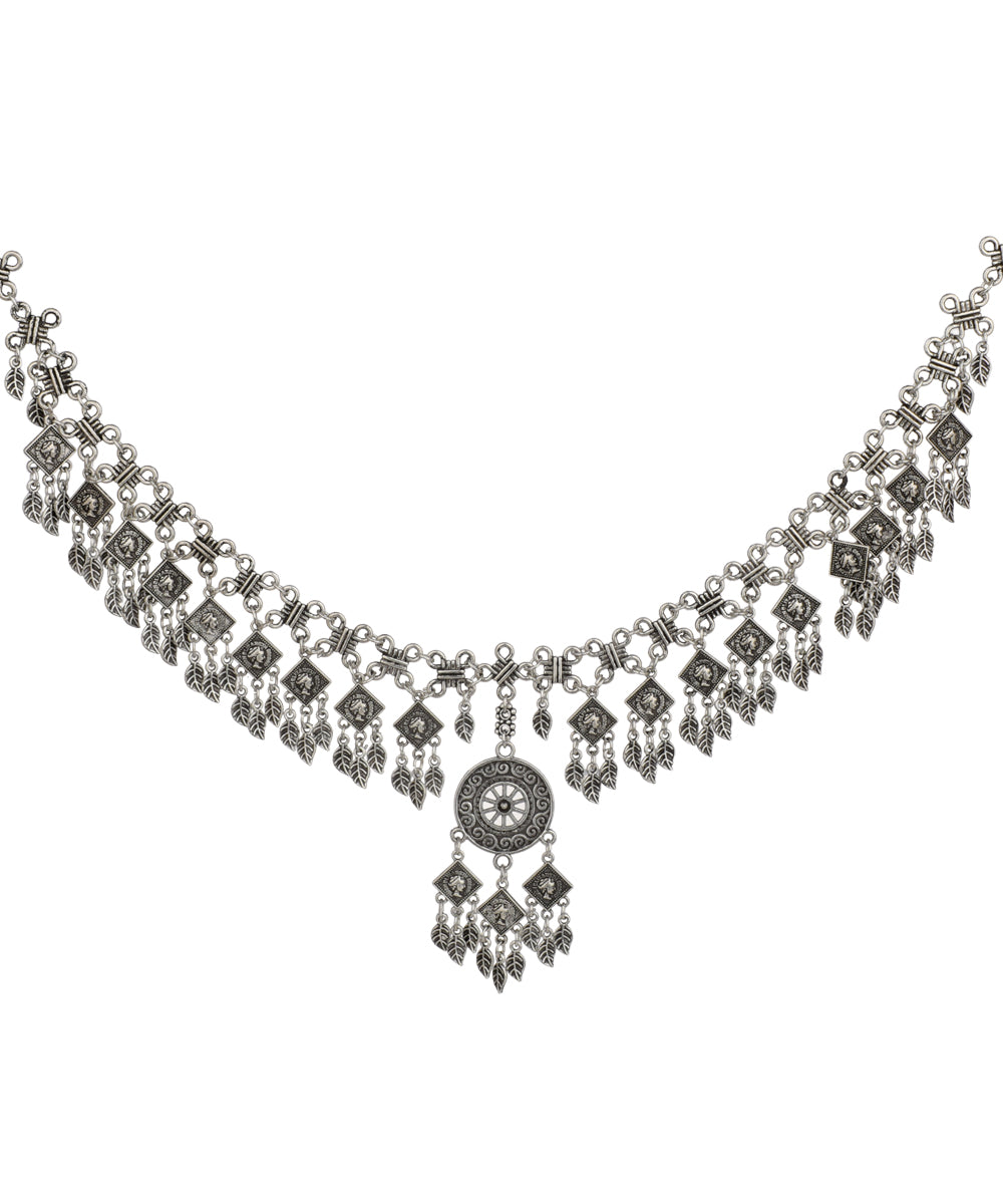 Wheel and Leaf Motifs Ox Waist Chain | Stylika