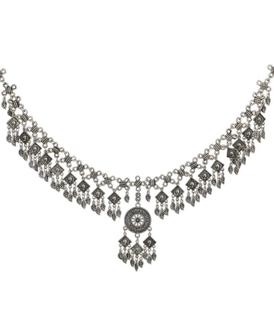 Wheel and Leaf Motifs Ox Waist Chain | Stylika