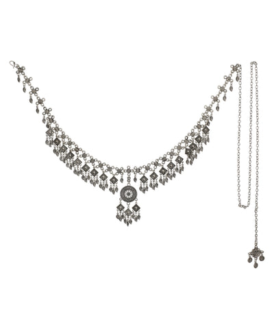Wheel and Leaf Motifs Ox Waist Chain | Stylika