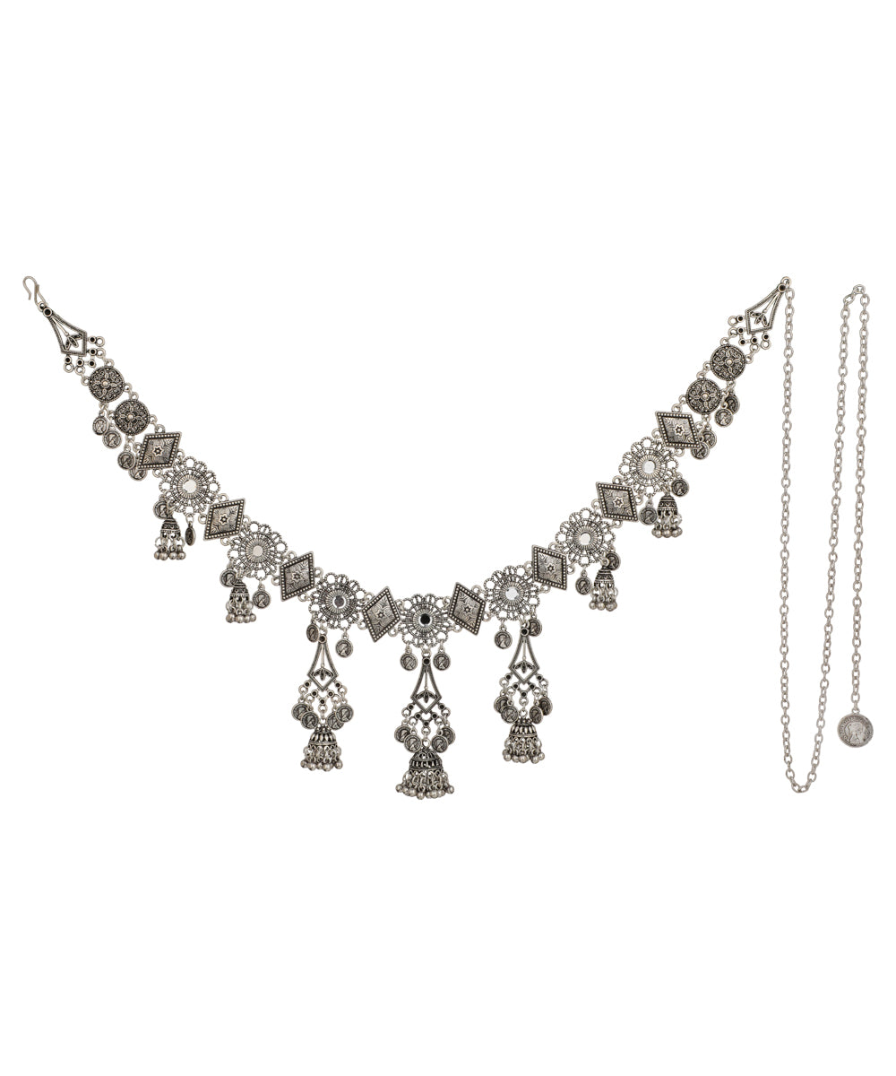 Jhumka Drop Motif Ox Waist Chain | Stylika