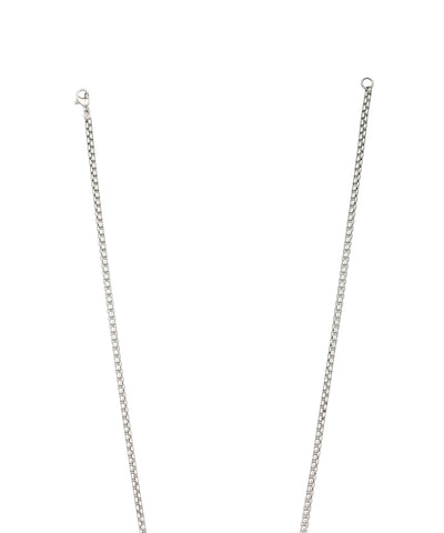 Dual-Tone Bearing Pendant Necklace | Stylika