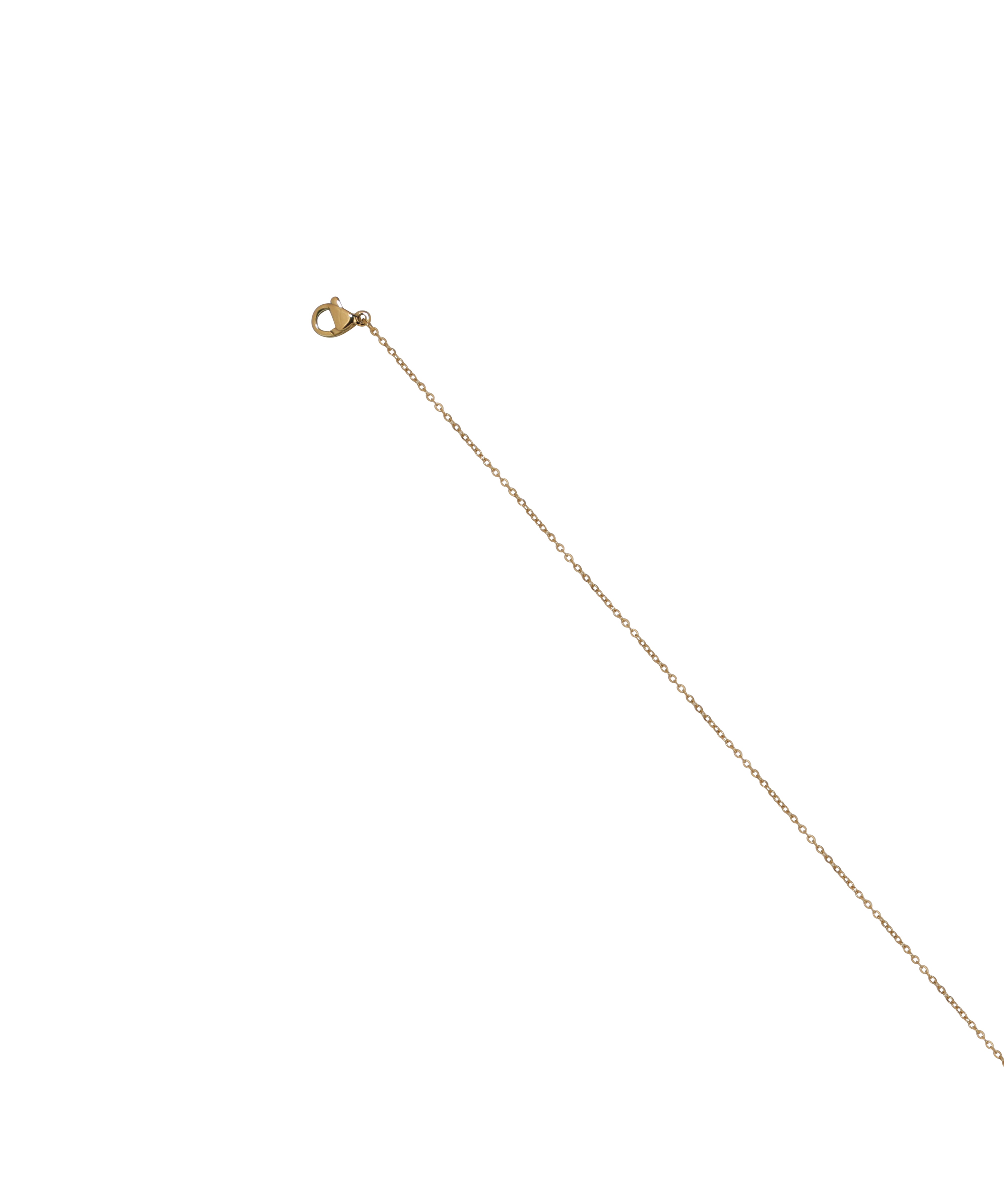 Delicate Chain with Stone & Bead Dangles Waist Chain | Stylika