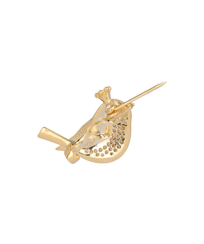 Bird Decorative Enamel Style Brooch | Stylika