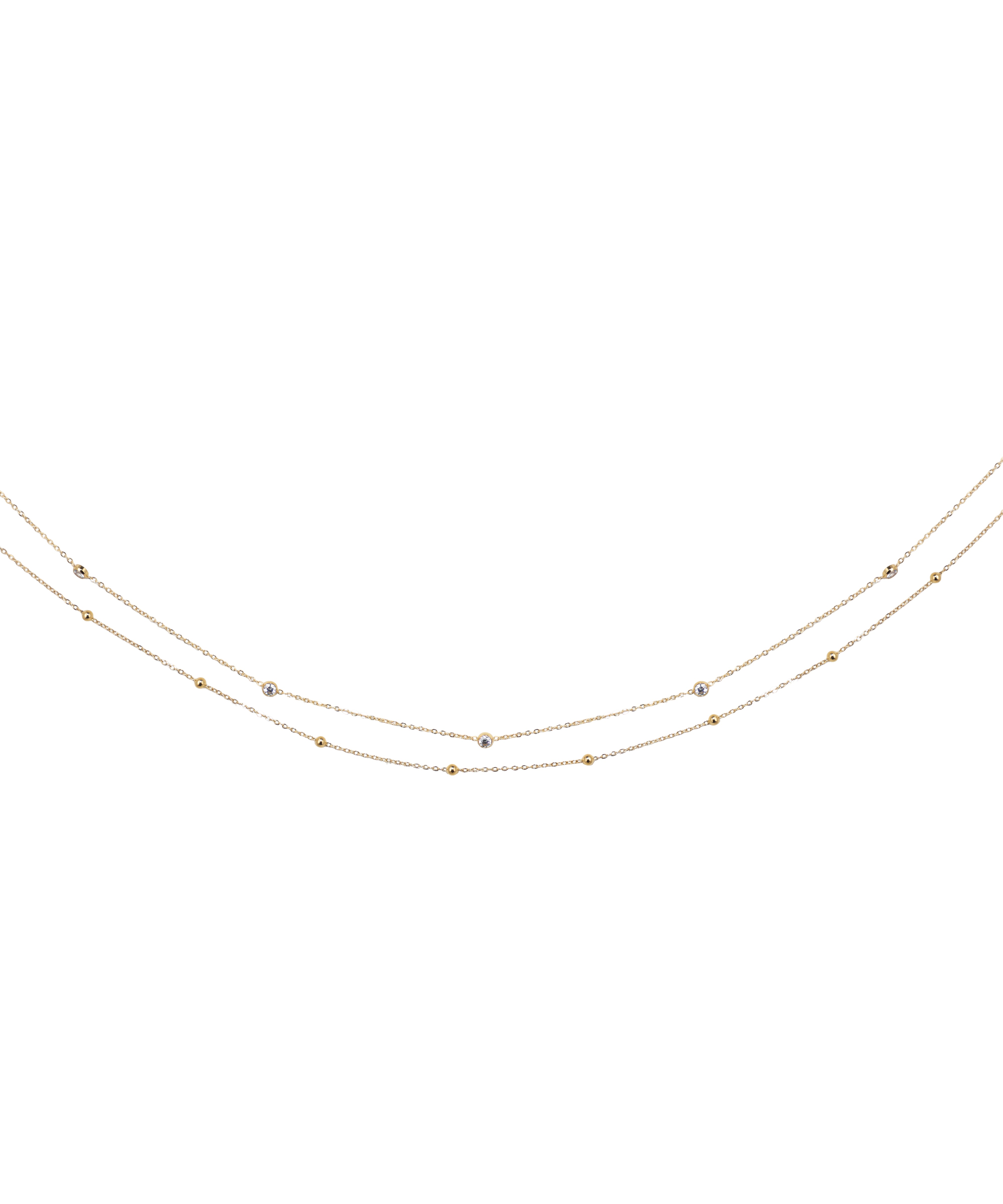 Beaded Double-Layer Waist Chain | Stylika