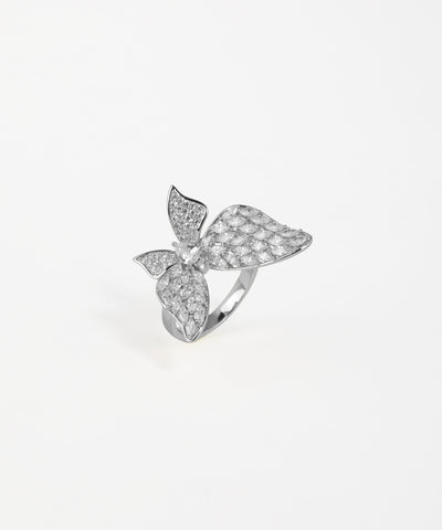 Marquise Wing Butterfly Statement Ring | Stylika