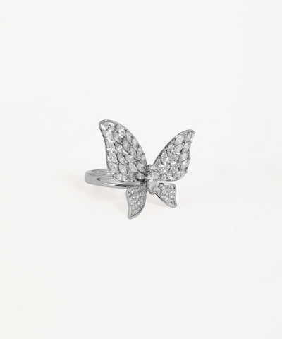 Marquise Wing Butterfly Statement Ring | Stylika
