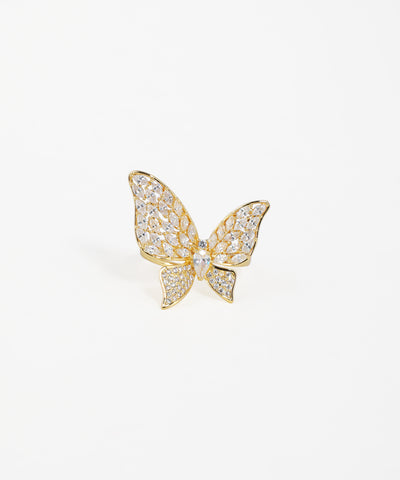 Marquise Wing Butterfly Statement Ring | Stylika