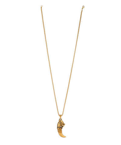 Fang Crest Pendant Necklace | Stylika