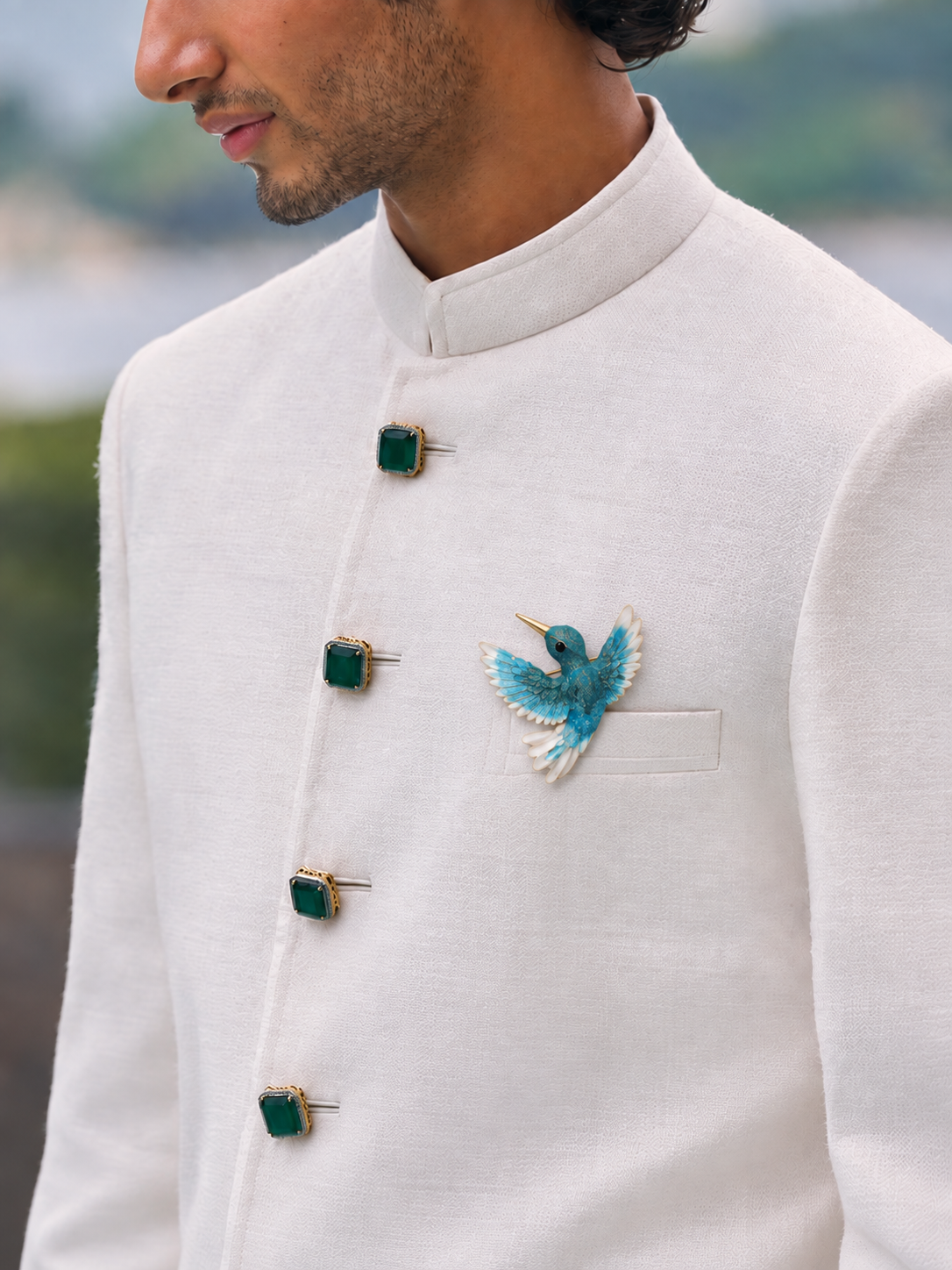 Hummingbird Brooch | Stylika