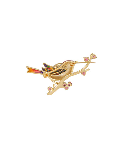 Bird on Branch Brooch | Stylika