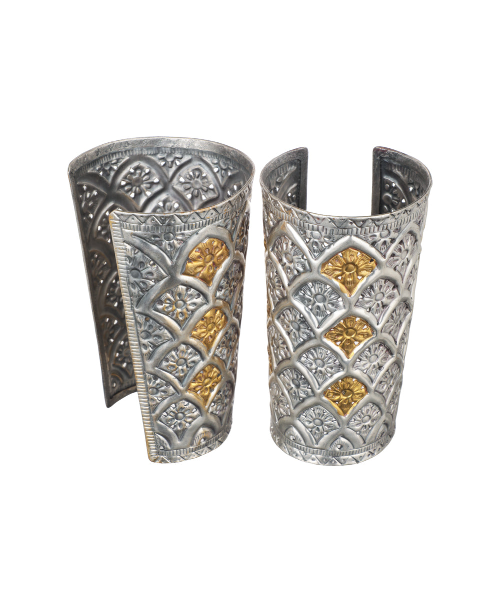 Ox Cuff Bracelet styled for casual or formal wardrobe
