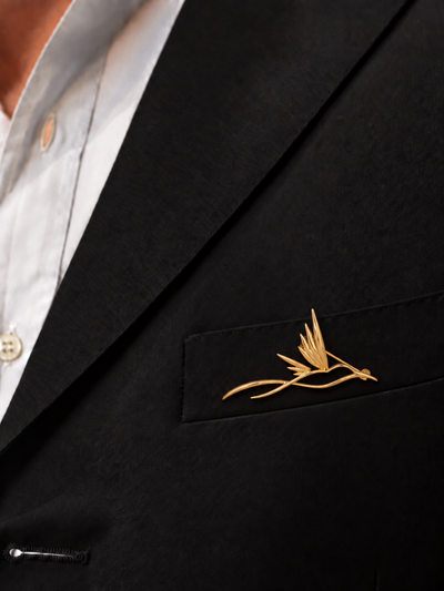 Abstract Bird Lapel Brooch | Stylika