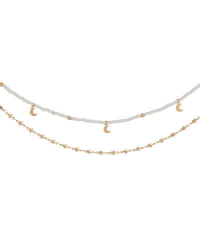 Layered Celestial Moon Waist Chain | Stylika
