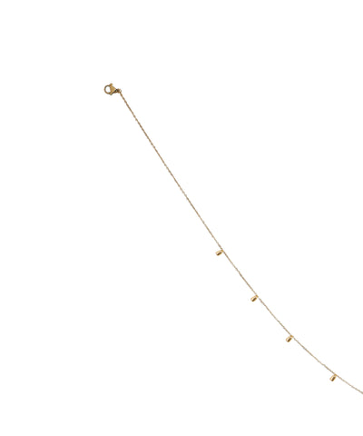Slimline Beaded Waist Chain with Subtle Dangles | Stylika
