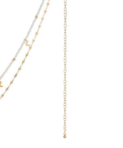 Layered Celestial Moon Waist Chain | Stylika