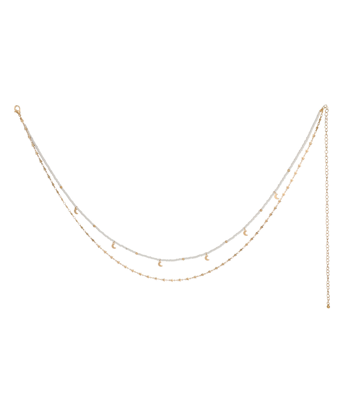 Layered Celestial Moon Waist Chain | Stylika