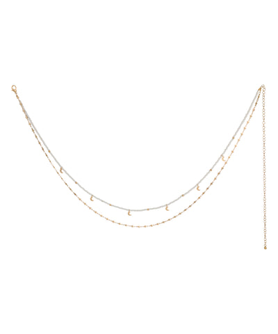 Layered Celestial Moon Waist Chain | Stylika