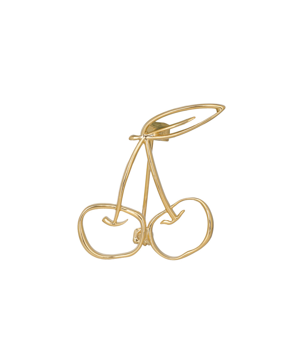 Cherry Minimalist Brooch | Stylika