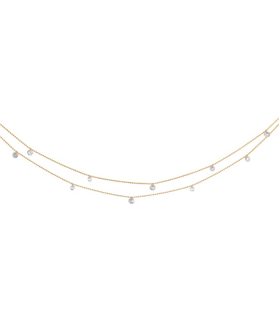 Delicate Floating Drop Layered Waist Chain | Stylika