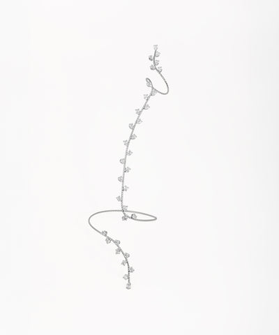Distinctive Sparkling Vine Wrap Hand Cuffs | Stylika