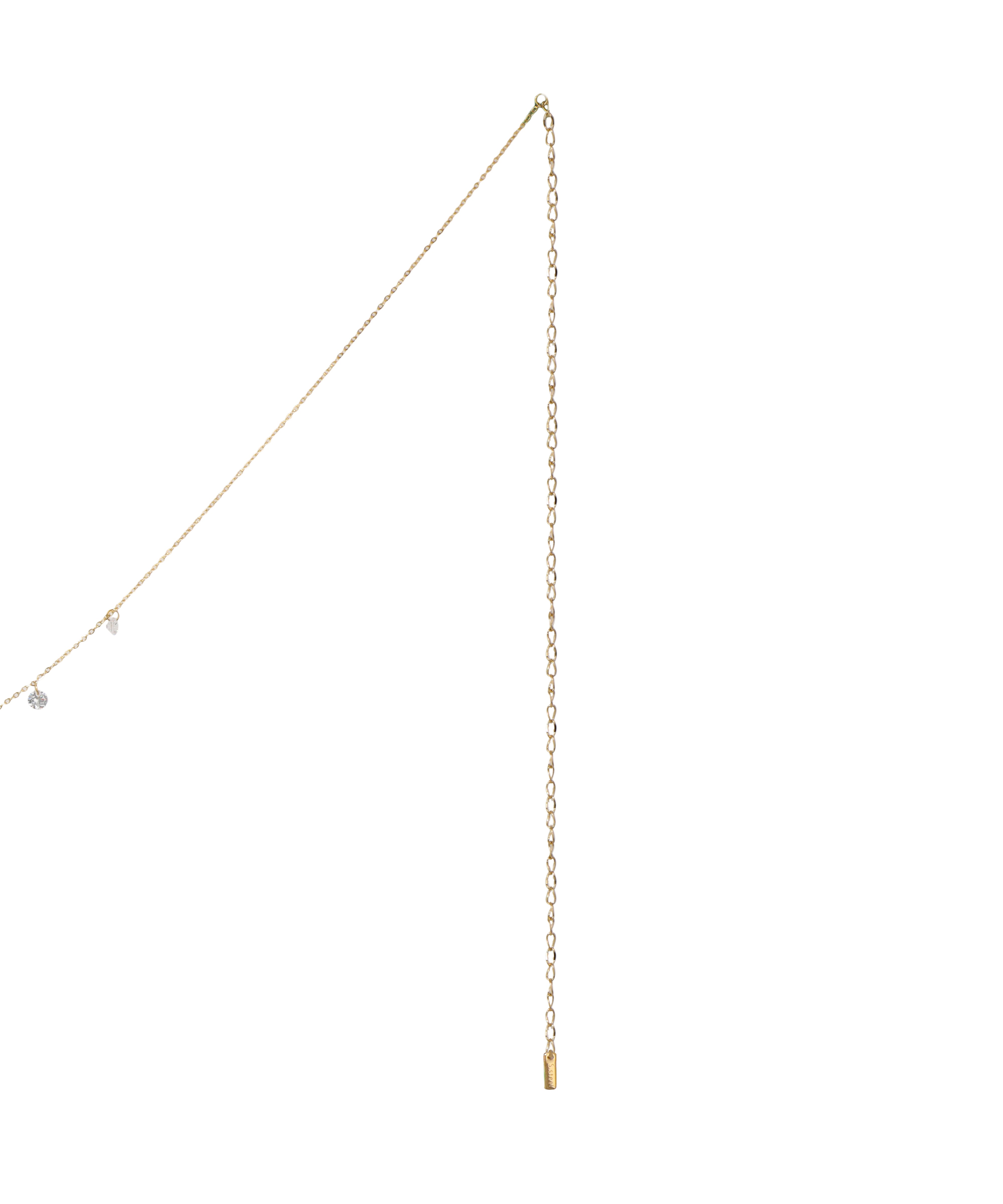 Delicate Stone Dangle Waist Chain | Stylika