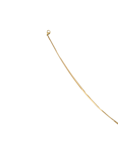 Minimalist Layered Waist Chain with Single Stone Drop | Stylika