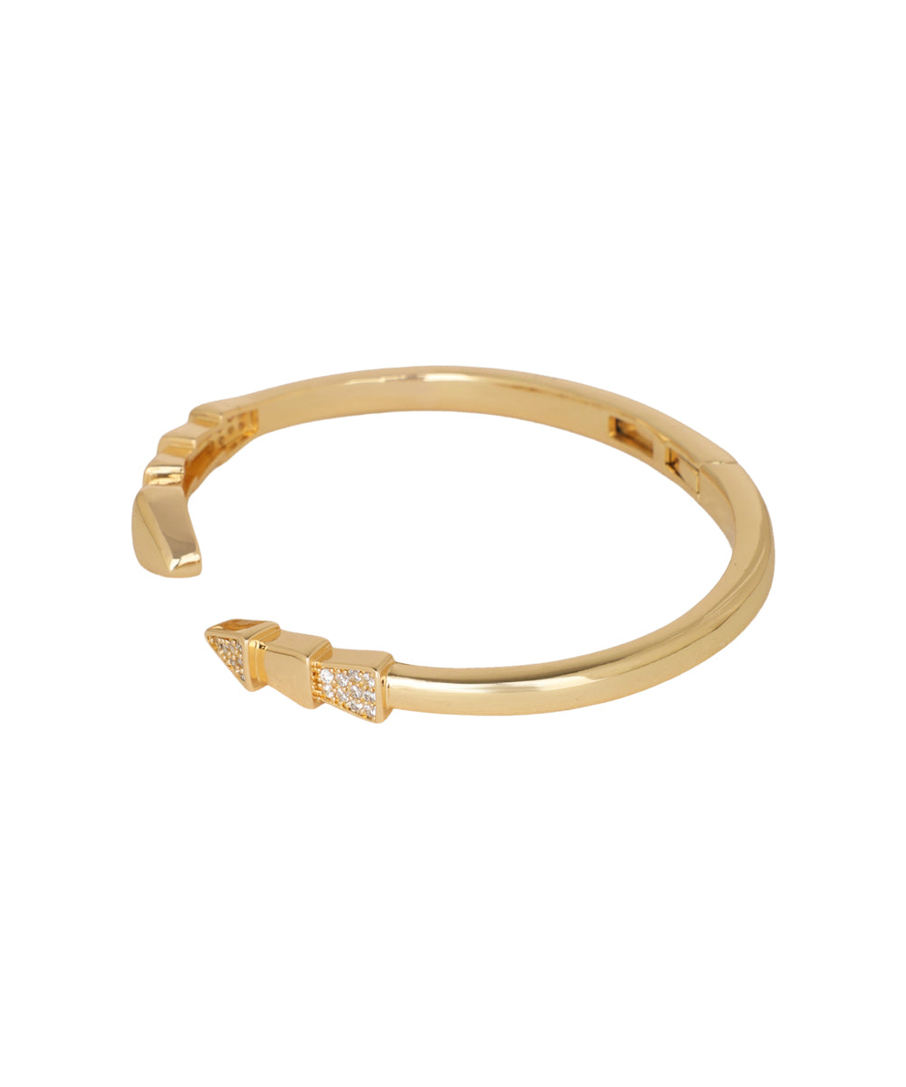 Snake Head Hinged Kada Bracelet | Stylika
