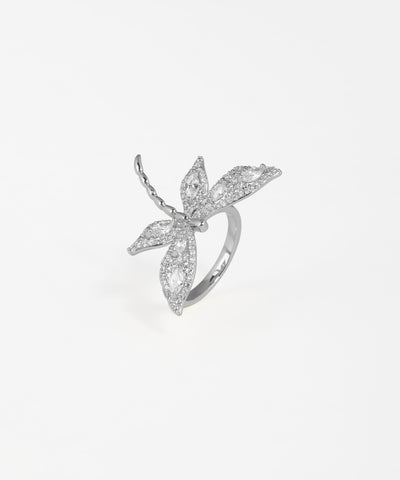 Wing Dragonfly Statement Ring | Stylika