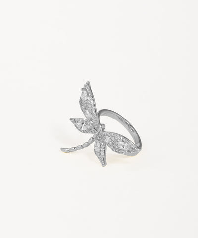 Wing Dragonfly Statement Ring | Stylika