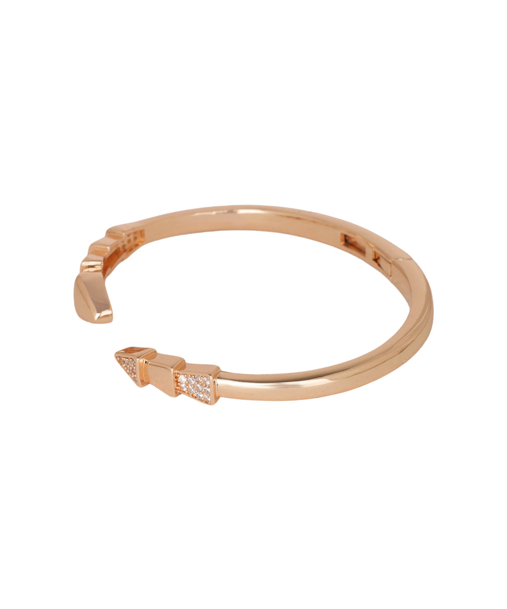 Snake Head Hinged Kada Bracelet | Stylika