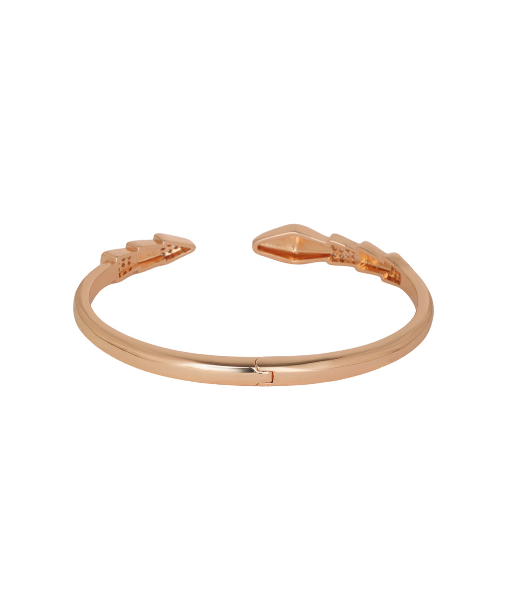 Snake Head Hinged Kada Bracelet | Stylika