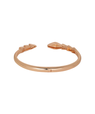 Snake Head Hinged Kada Bracelet | Stylika
