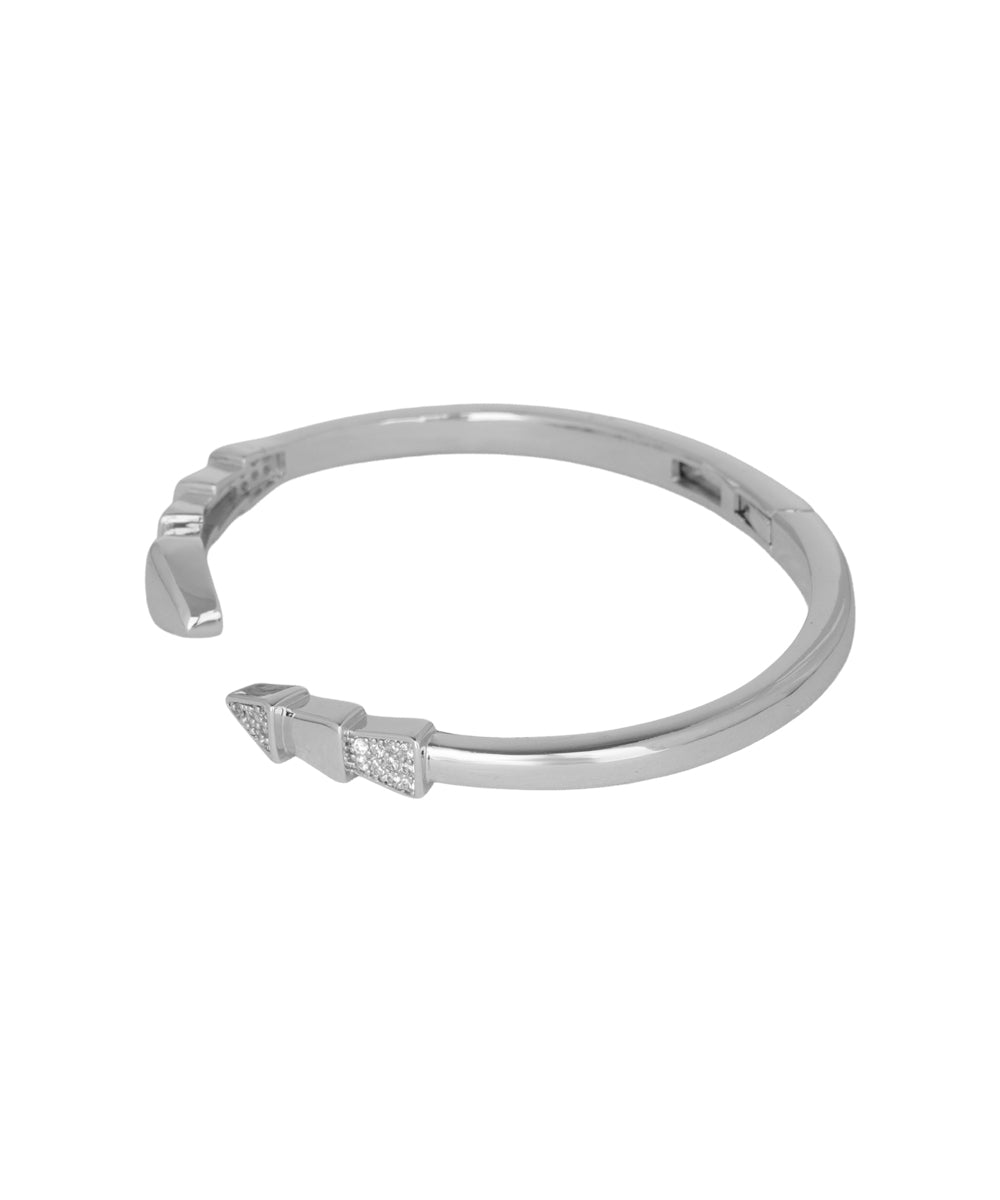Snake Head Hinged Kada Bracelet | Stylika
