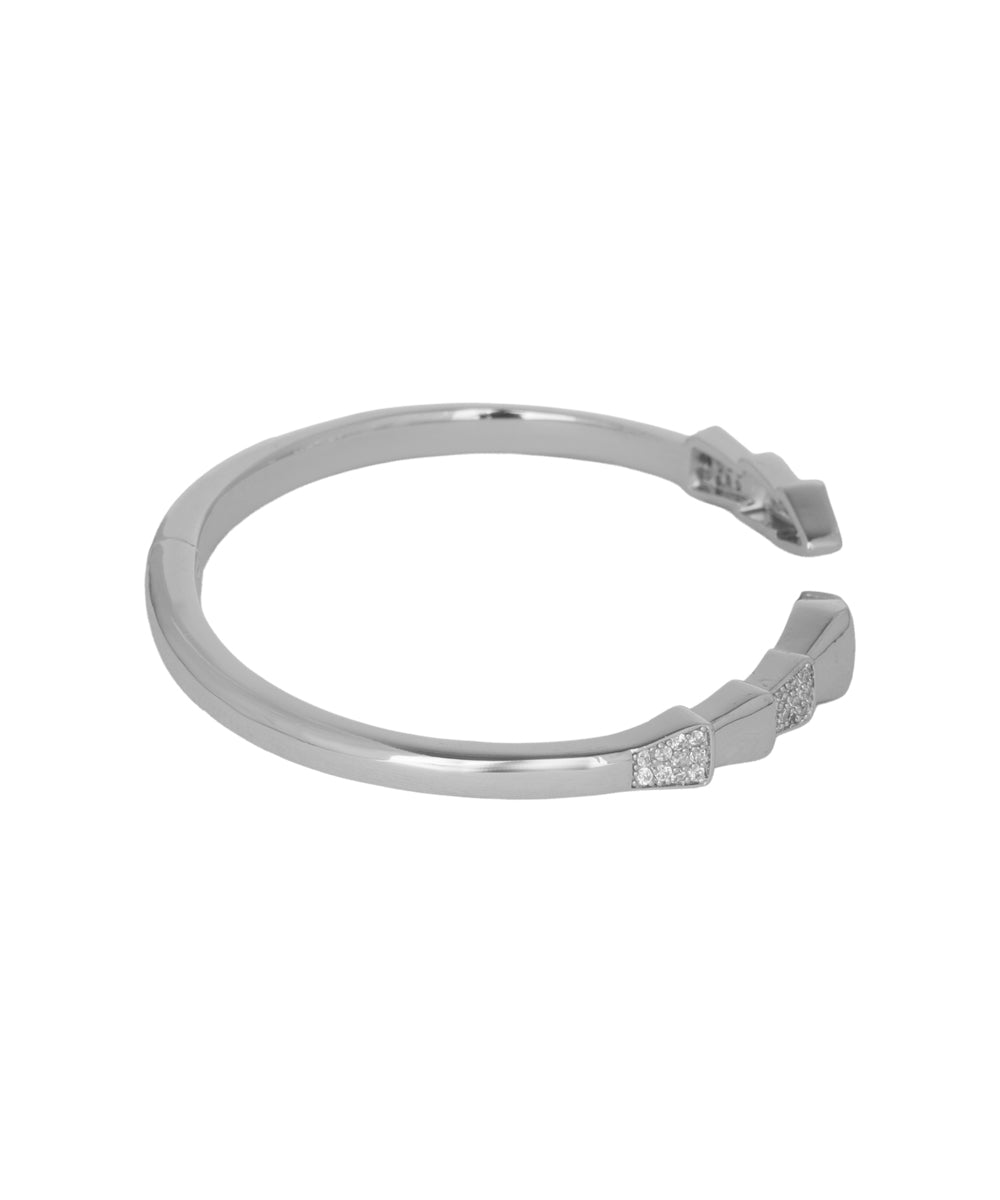 Snake Head Hinged Kada Bracelet | Stylika