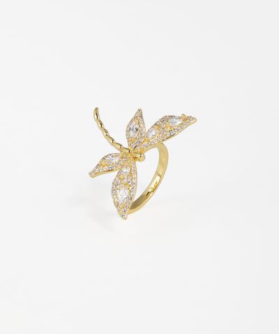 Wing Dragonfly Statement Ring | Stylika