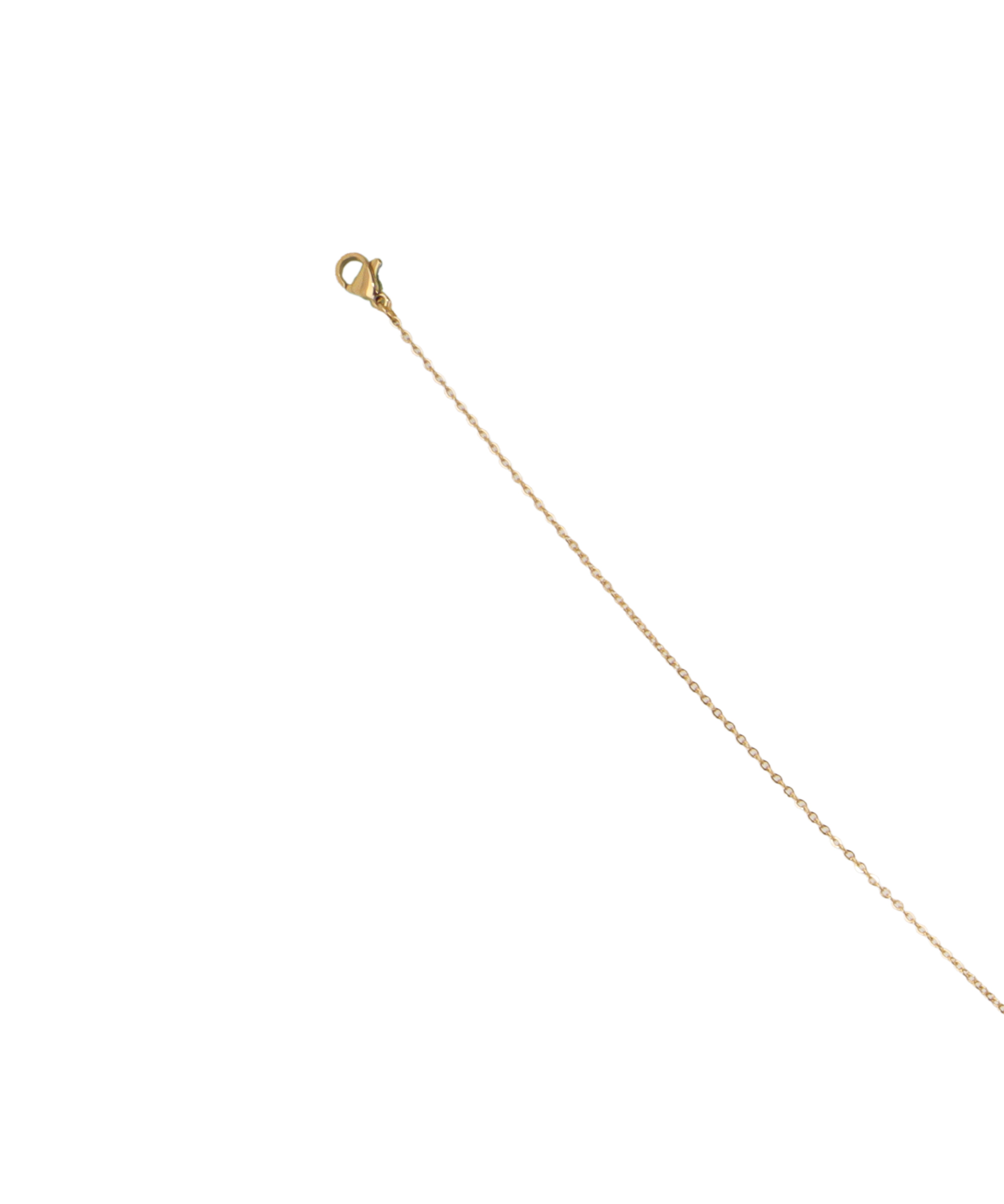 Minimalist Dainty Stone Drop Waist Chain | Stylika