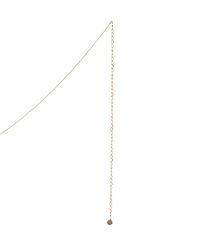 Minimalist Dainty Stone Drop Waist Chain | Stylika