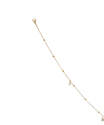 Elegant Beaded Dangle Sparkle Waist Chain | Stylika