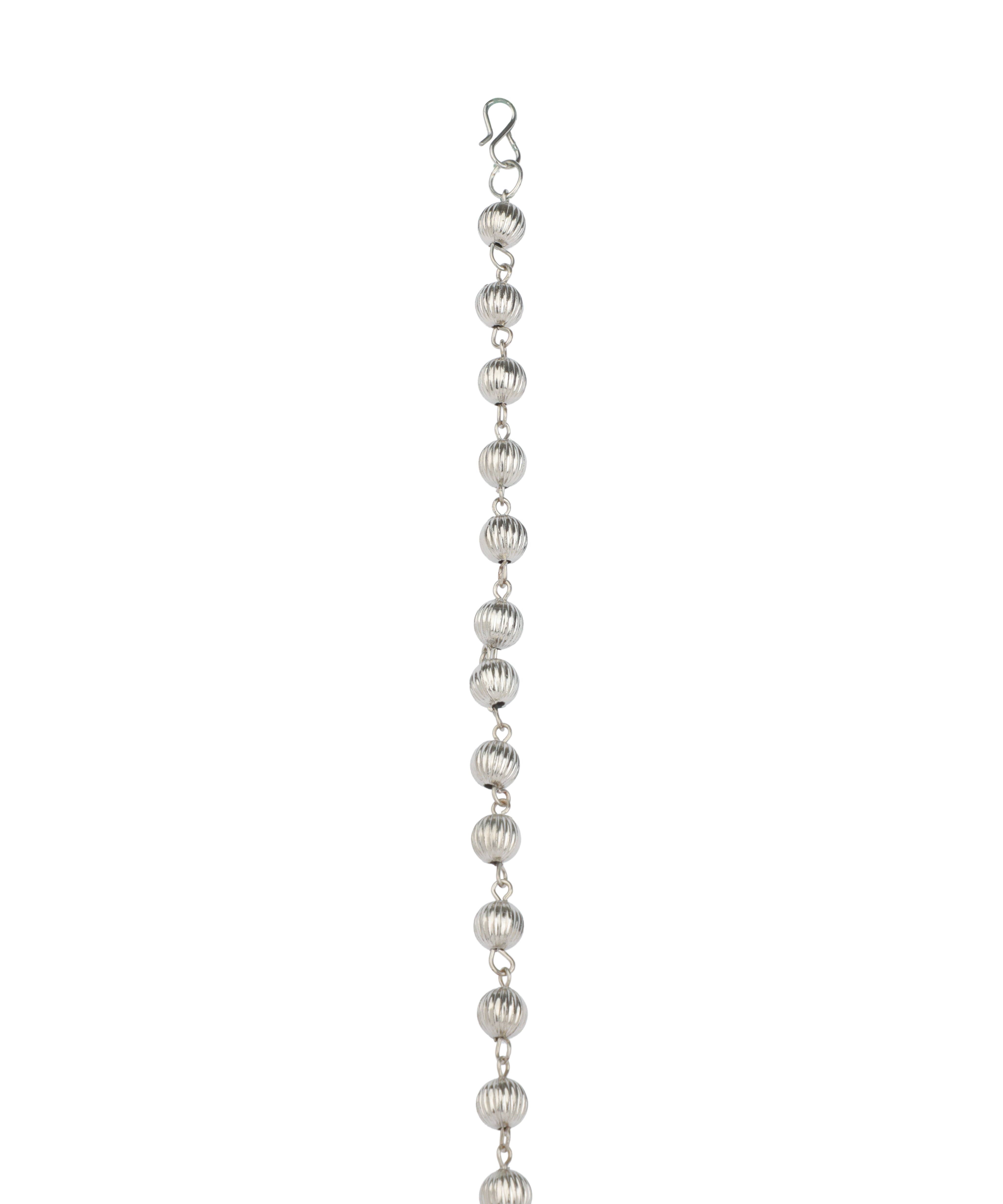 Floral Medallion Oxidised Pendant Necklace Set | Stylika