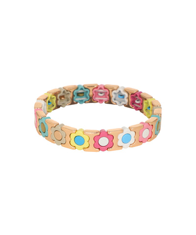 Pressed Petals in Blocks: Riverside Bloom Bracelet | Stylika